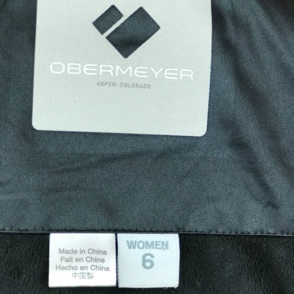 Obermeyer Puffer Iridescent Brown Coat Jacket - Picture 9 of 14